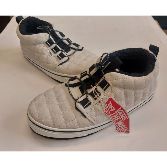 Vans Mens Size 9 Womens 10.5 Sherpa Chukka Slip-Er Boot Slippers Light Khaki - Picture 5 of 9